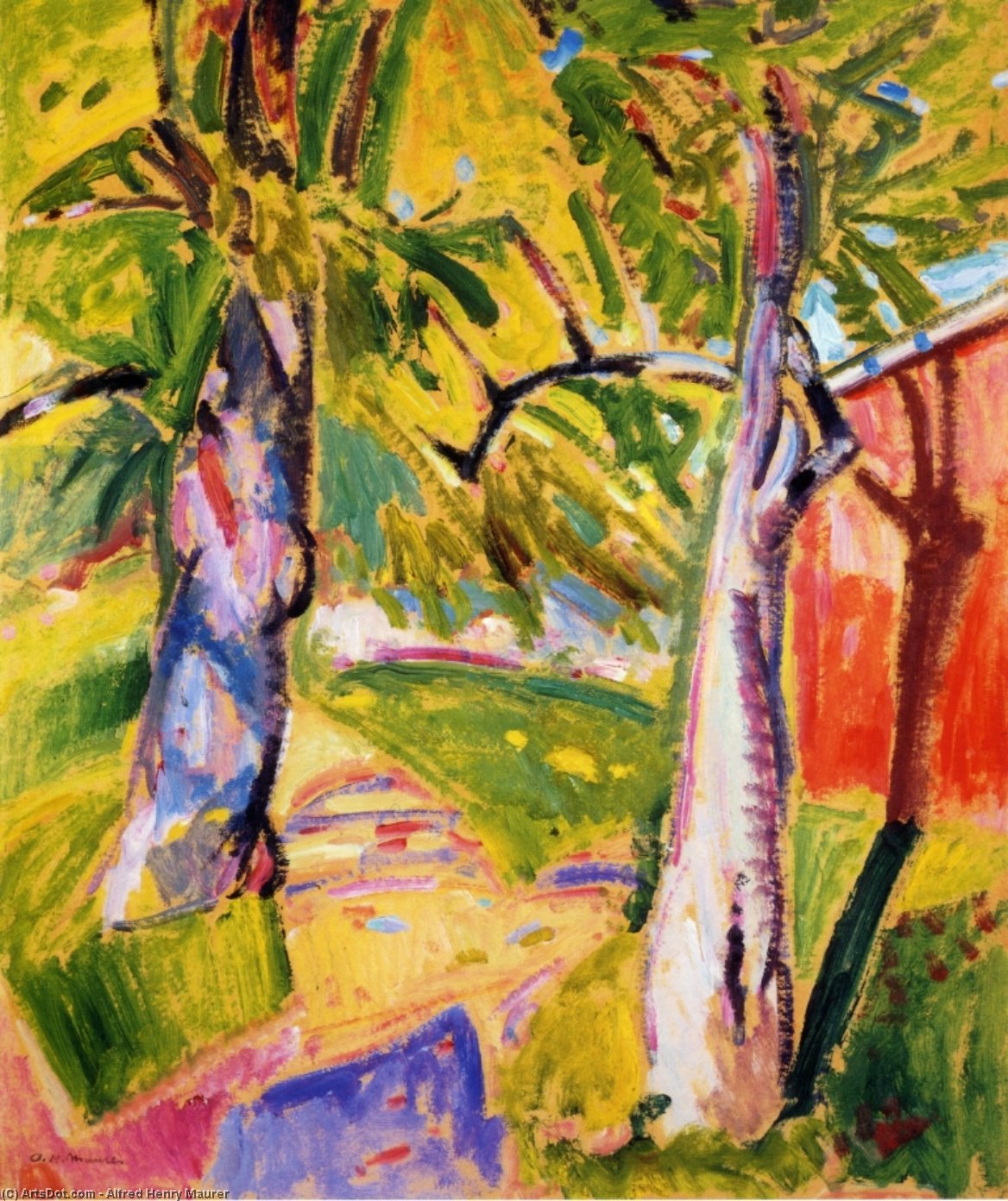 Landscape — Alfred Henry Maurer