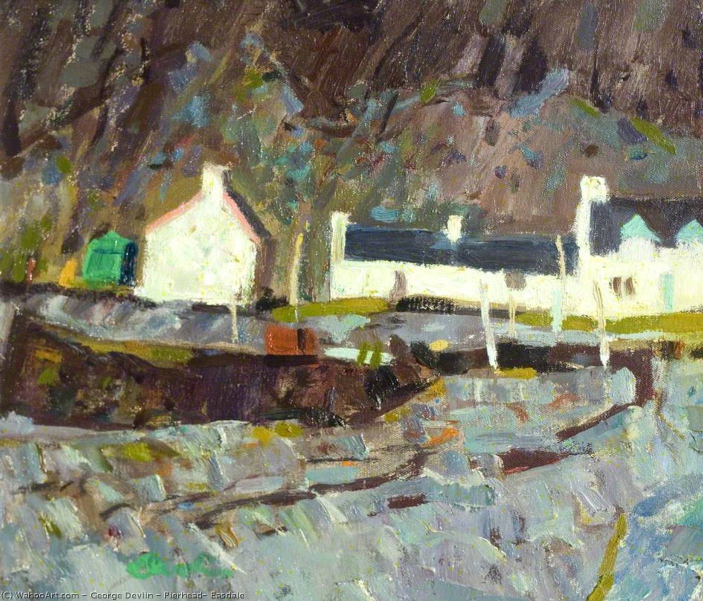 Pierhead, Easdale — George Devlin