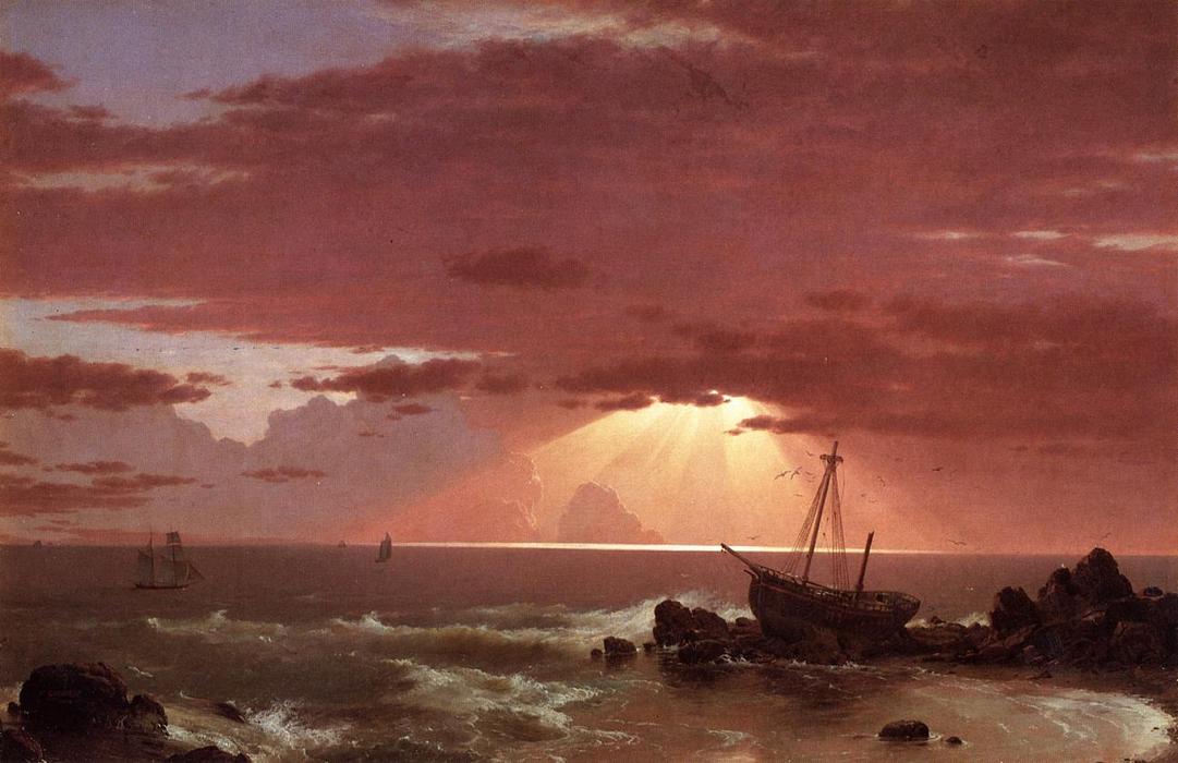The Wreck — Frederic Edwin Church