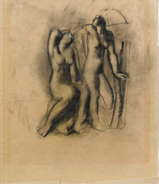 Two Figures — Mario Sironi