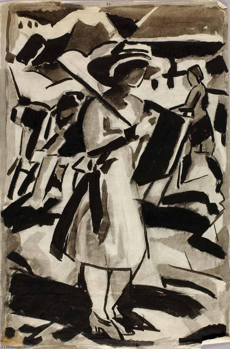 Standing Figure Of A Woman — Carl Newman