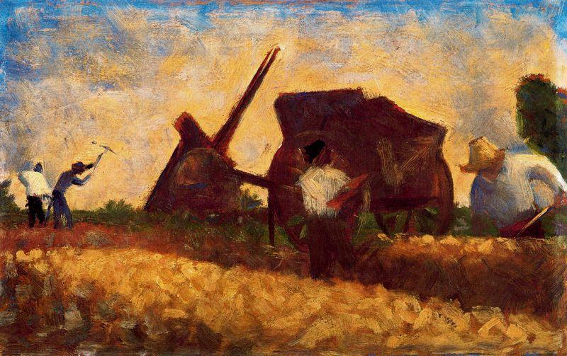 The Roadmenders — Georges Seurat
