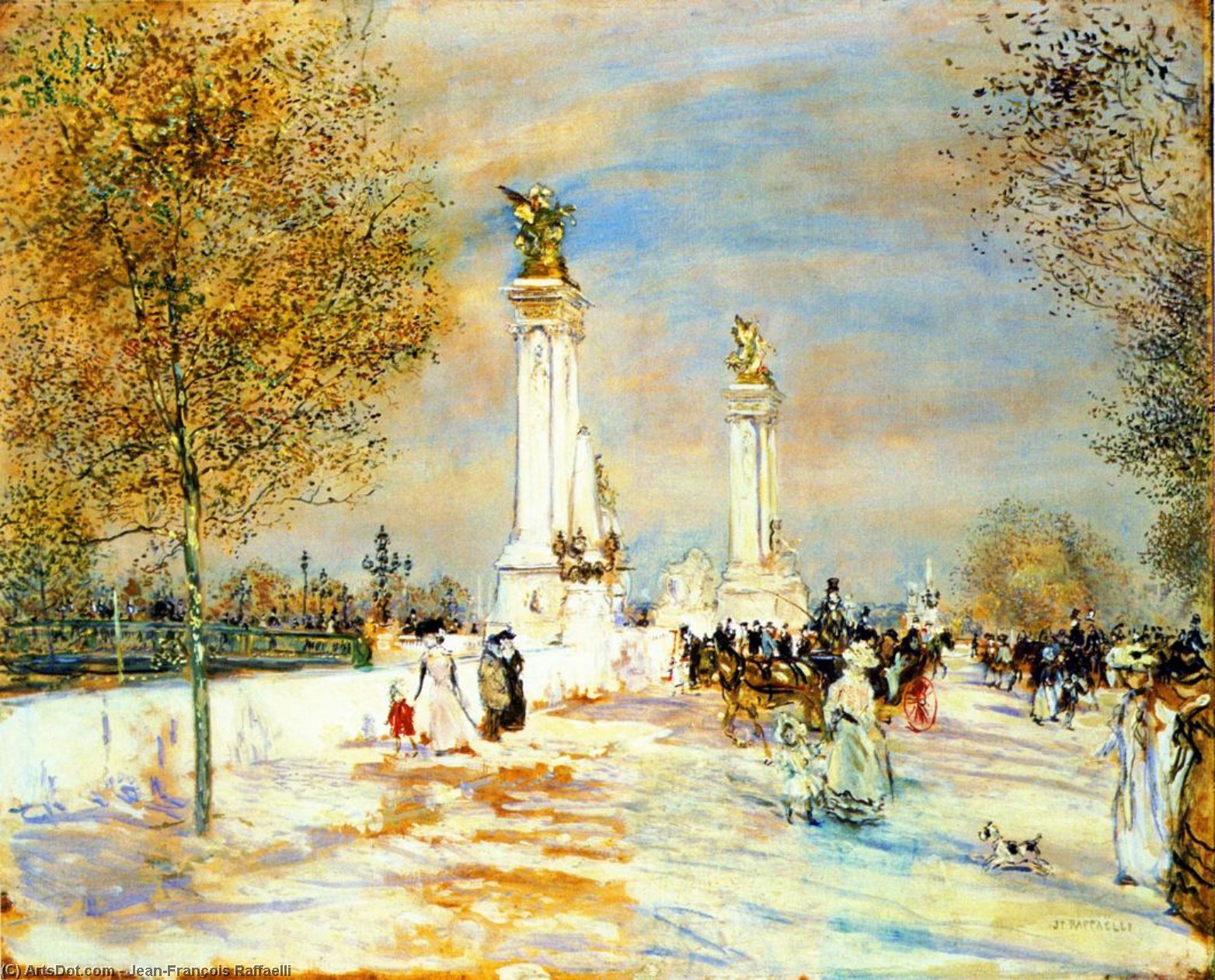 Pont Aleandre Iii — Jean-françois Raffaelli