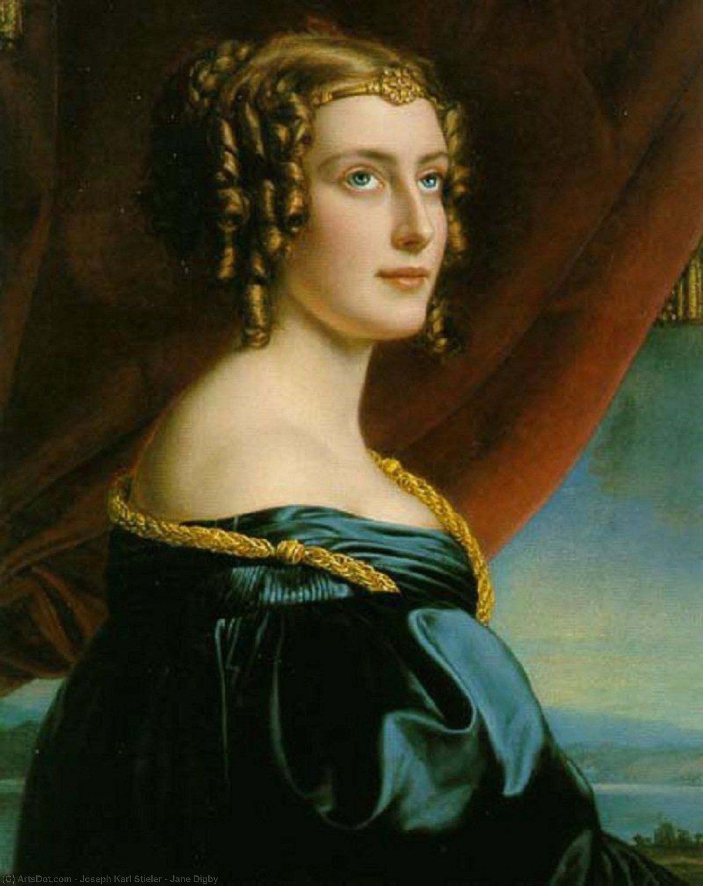 Jane Digby — Joseph Karl Stieler