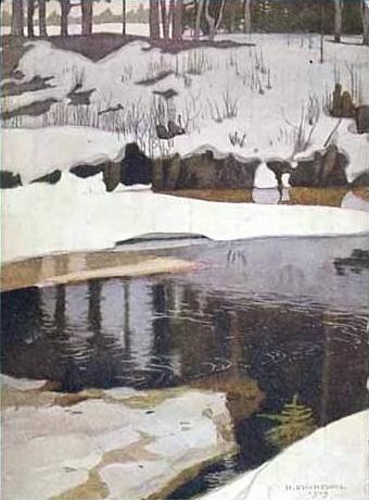 Spring — Ivan Yakovlevich Bilibin