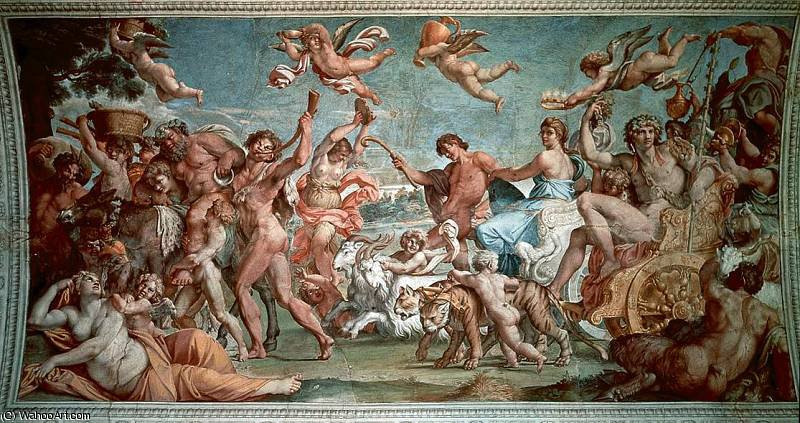 Triumph Of Bacchus And Araiadne — Annibale Carracci