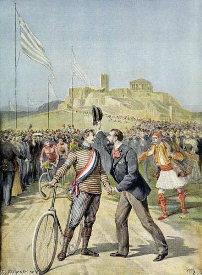 The Olympic Games In Athens — Henri Meyer