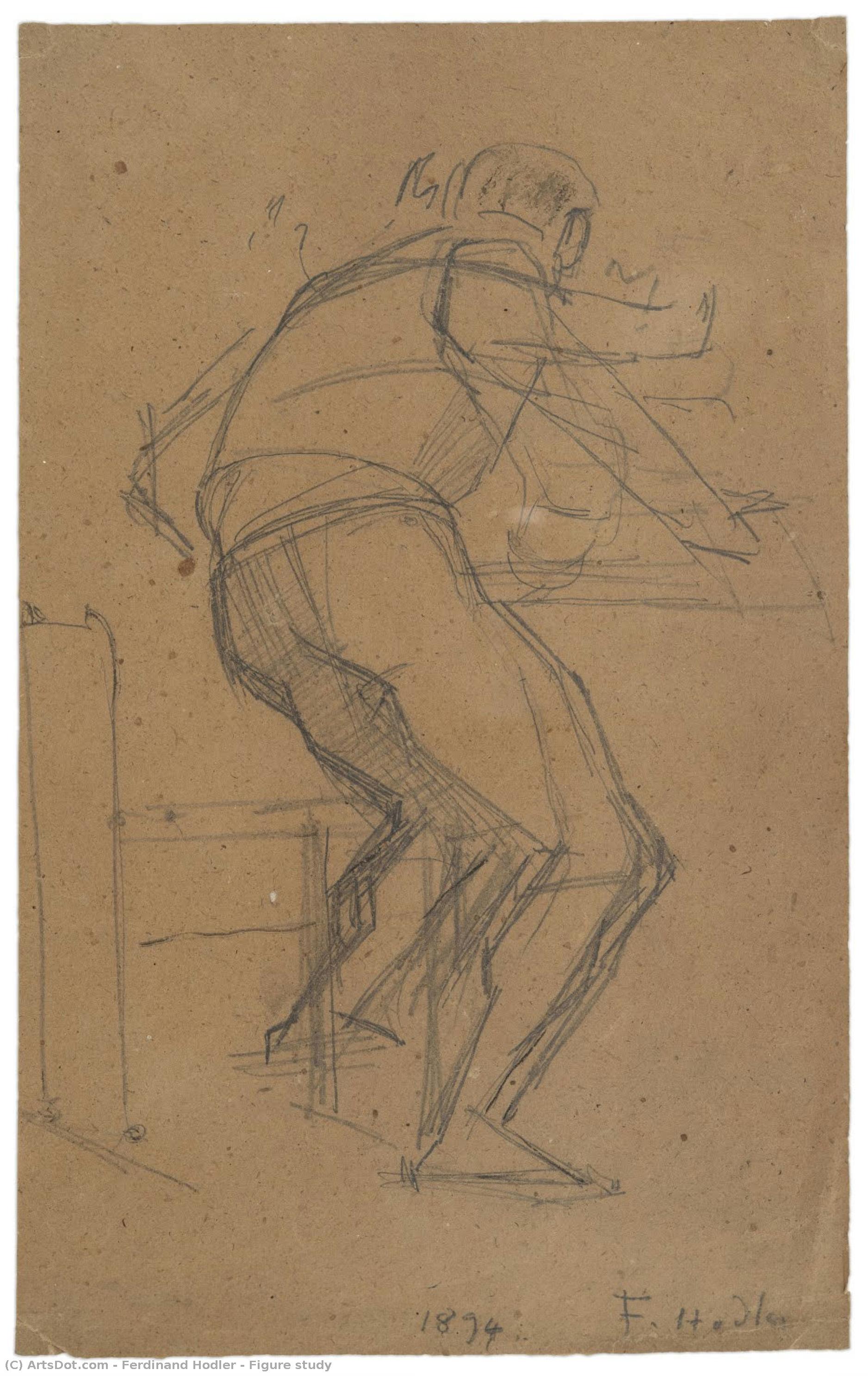 Estudio De Figura — Ferdinand Hodler