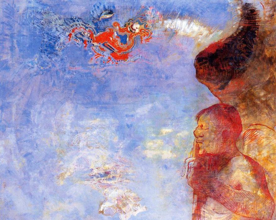 The Fallen Angel — Odilon Redon