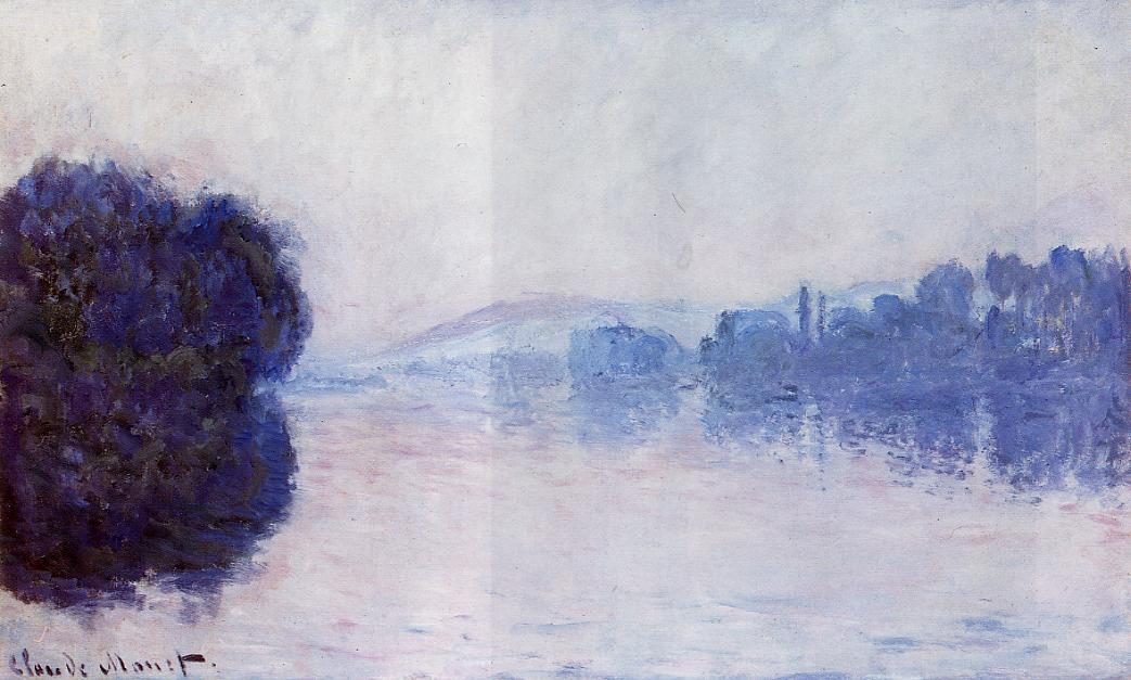 The Seine Near Vernon — Claude Monet