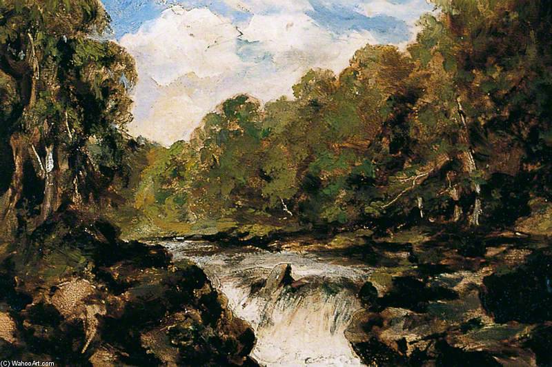 The Strid, Bolton Abbey — William Etty