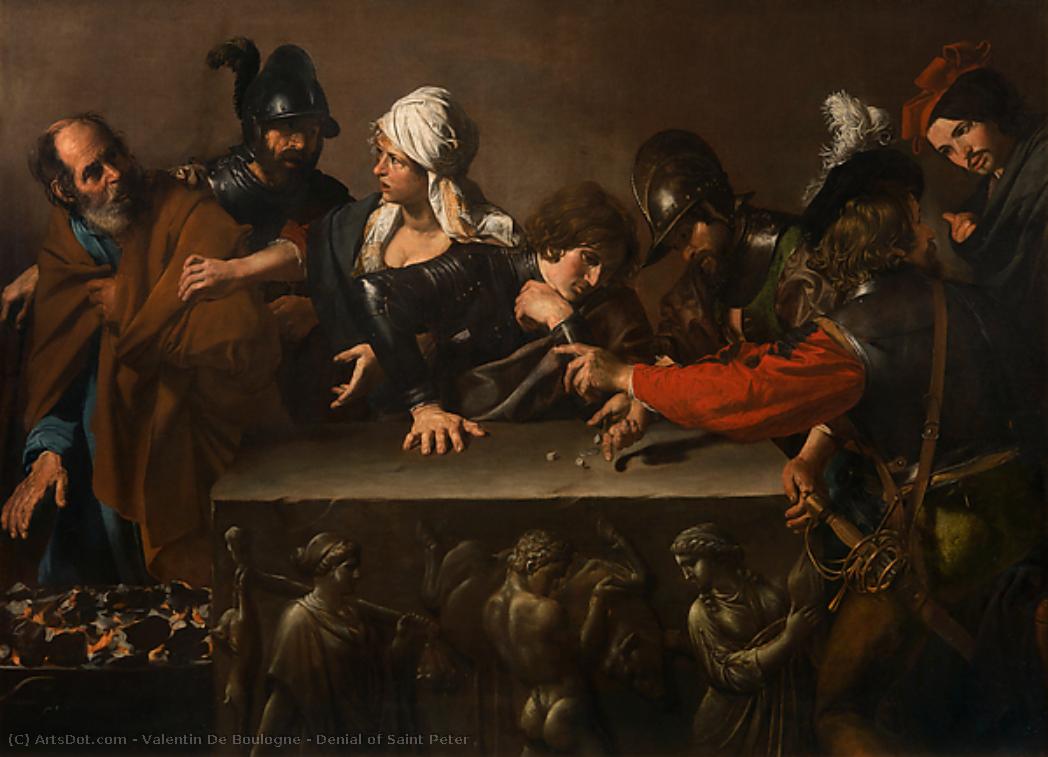 Denial Of Saint Peter — Valentin De Boulogne
