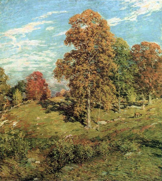 The Golden Hour — Willard Leroy Metcalf