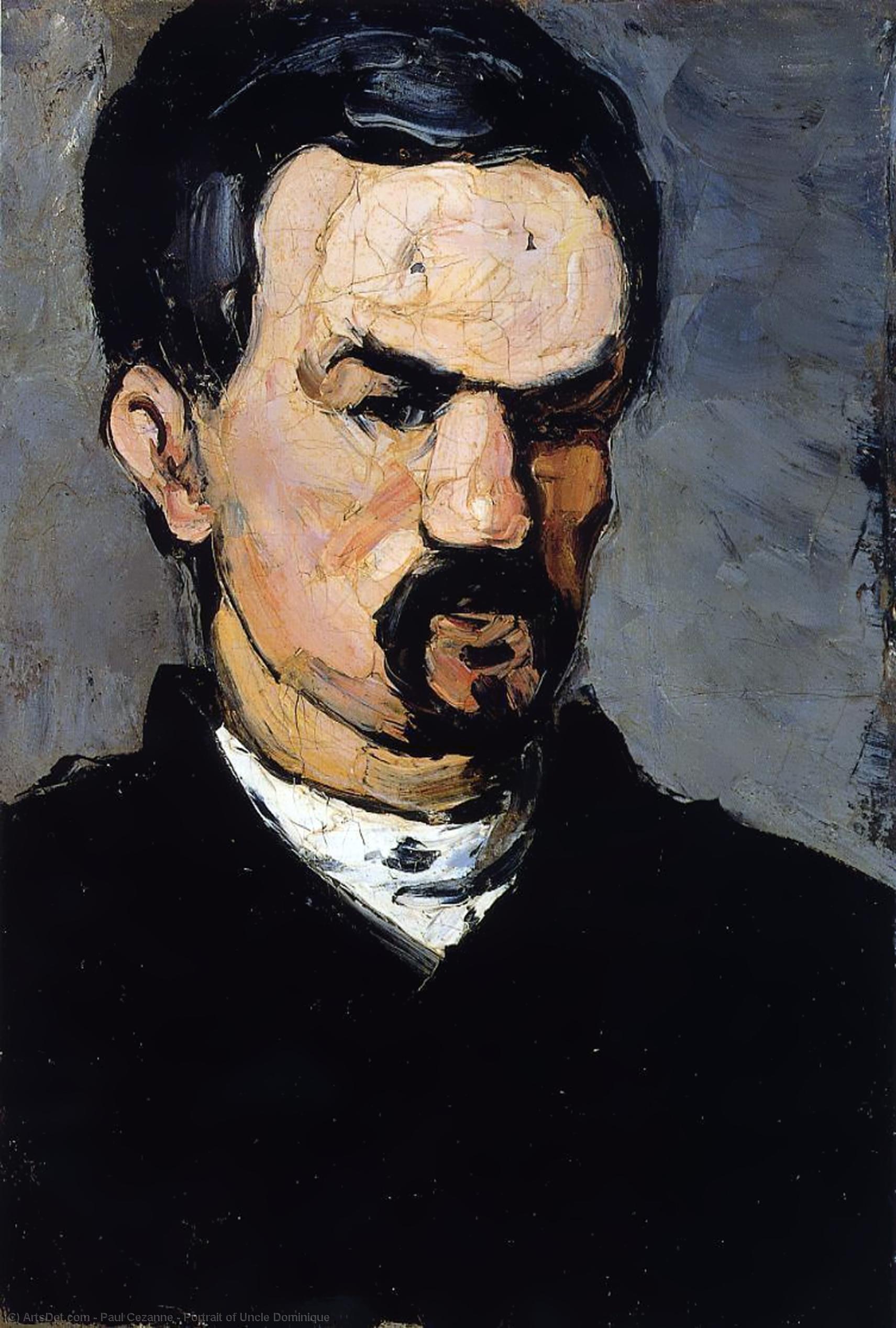 Portrait Of Uncle Dominique — Paul Cézanne
