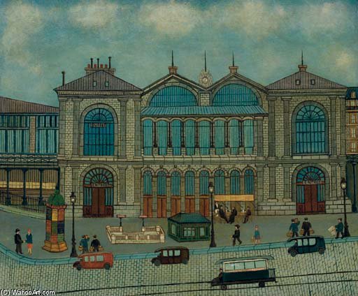 Gare Montparnasse, Paris — Louis Vivin