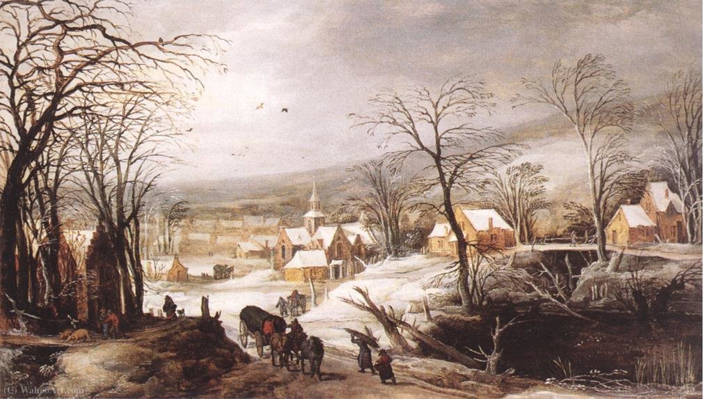 Winter Landscape — Joos De Momper The Younger