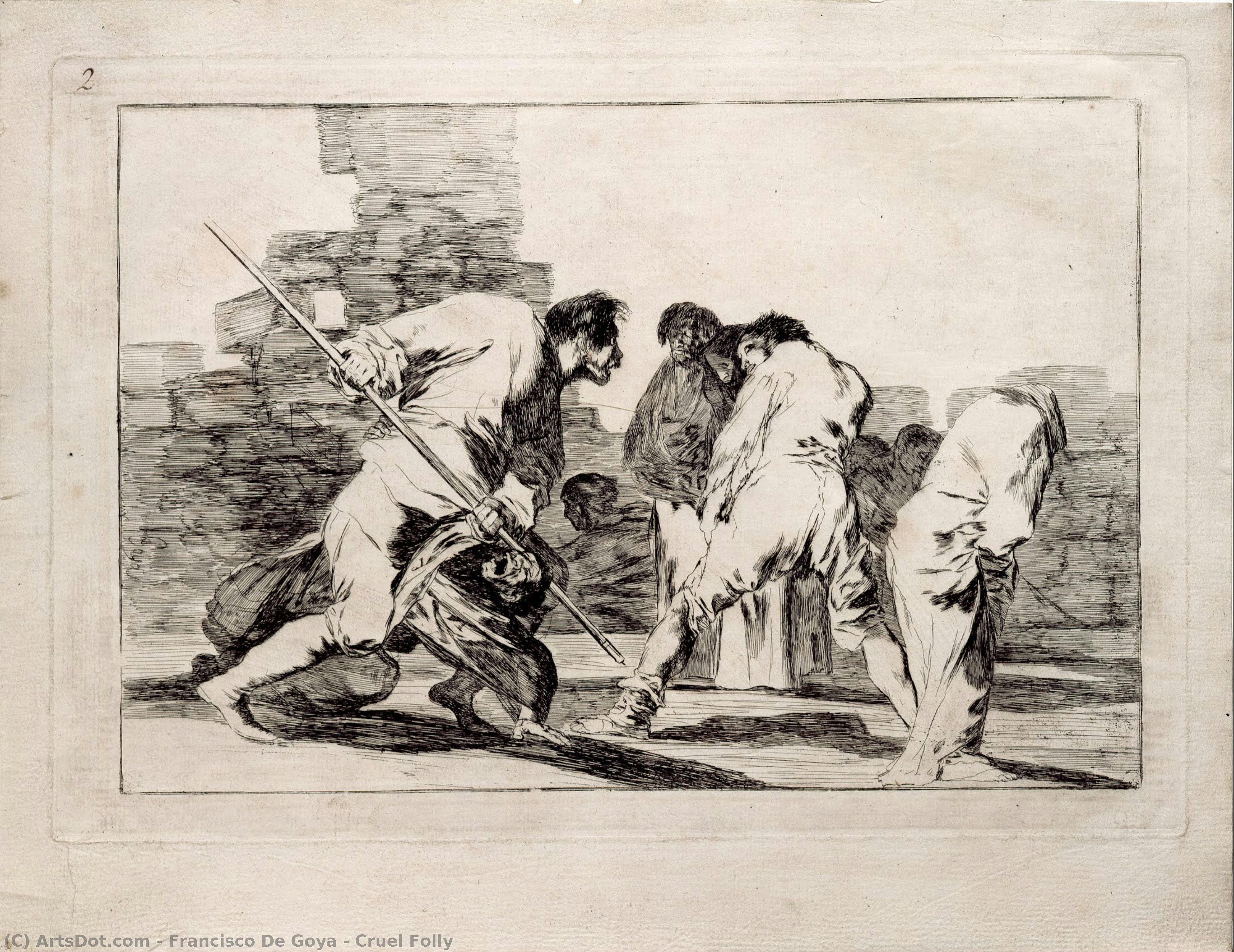 Cruel Folly — Francisco José De Goya Y Lucientes