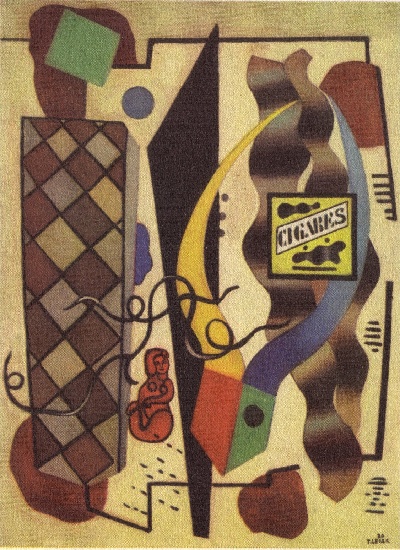 The Statuette Red — Fernand Léger