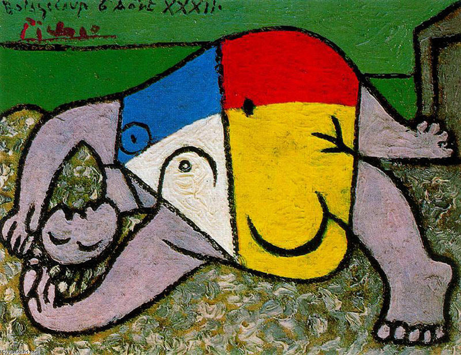 Woman On The Beach — Pablo Picasso