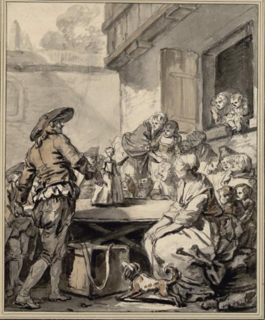 Savoyard With A Dancing Doll — Jean-baptiste Greuze