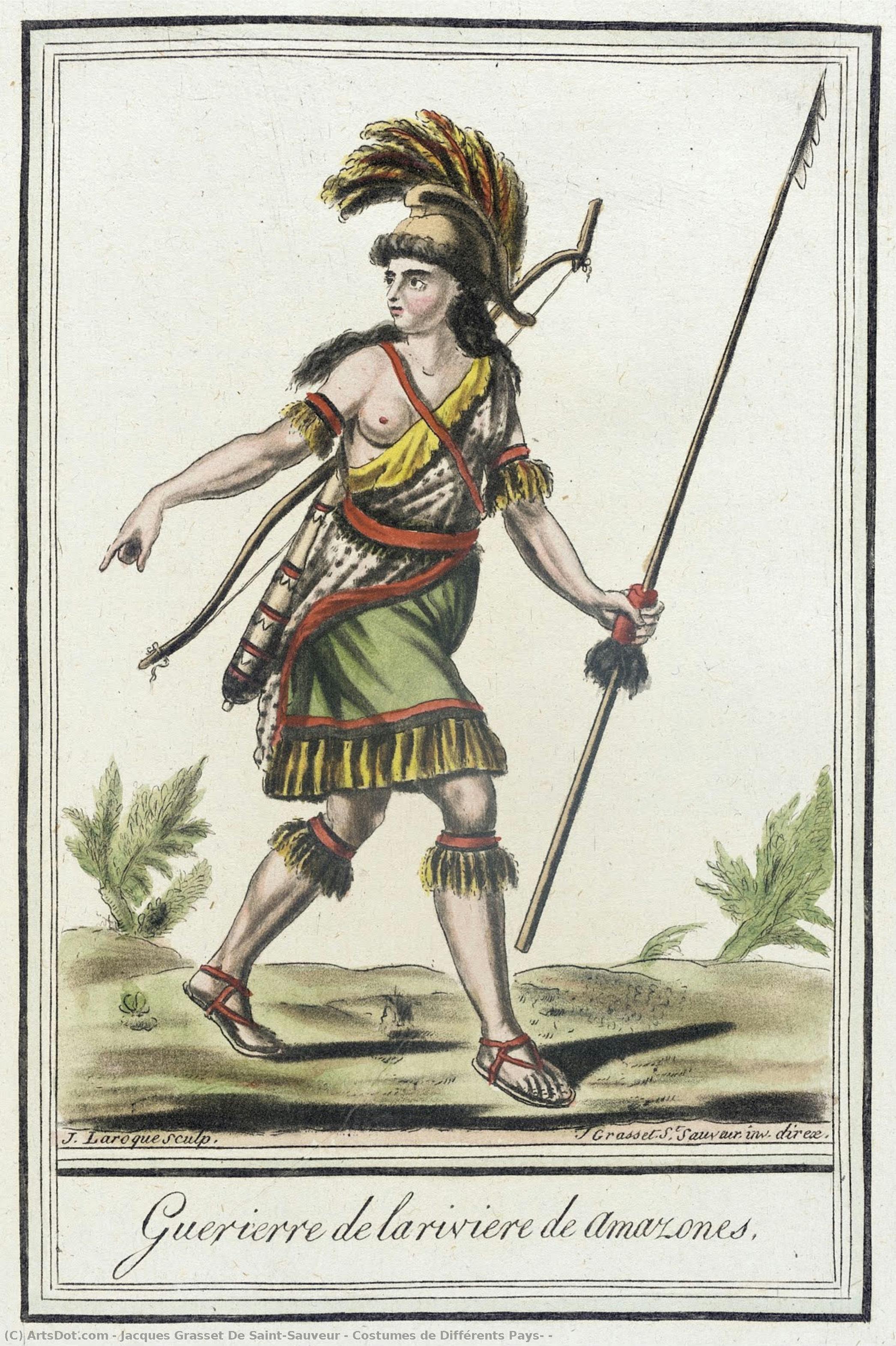 Costumes De Différents Pays, — Jacques Grasset De Saint-sauveur