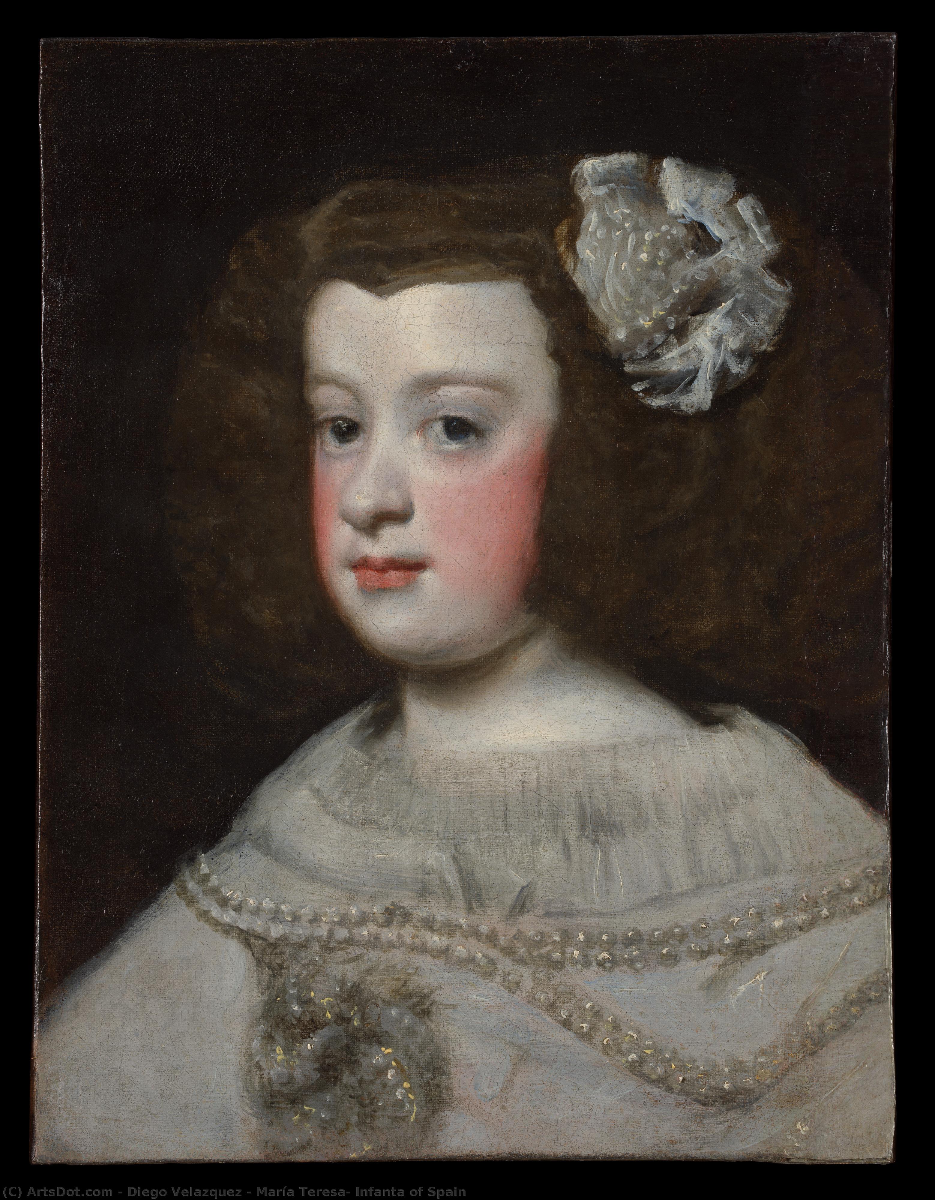 María Teresa, Infanta Of Spain — Diego Velázquez