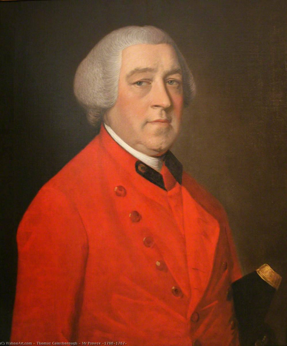 Mr Prowse (1708–1767) — Thomas Gainsborough