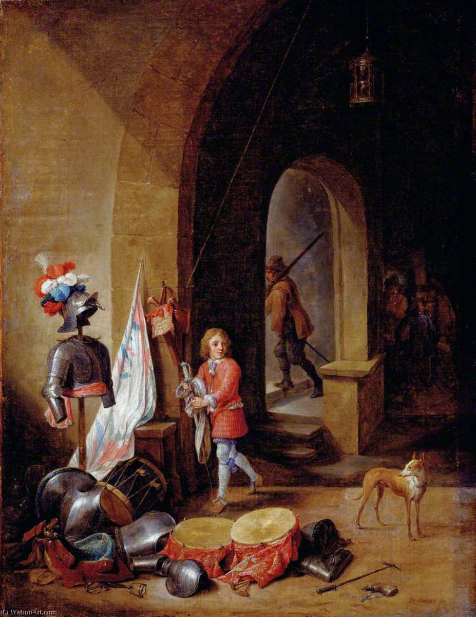 A Guard Room — David Teniers The Younger