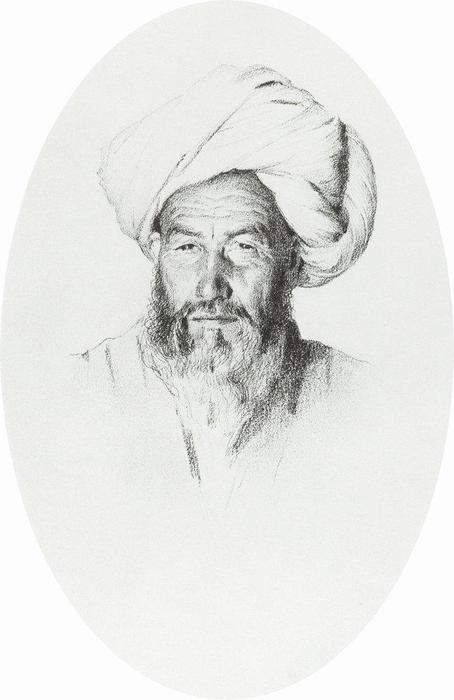 Uzbek, The Foreman (elder) Village Hodzhagent — Vasily Vasilevich Vereshchagin
