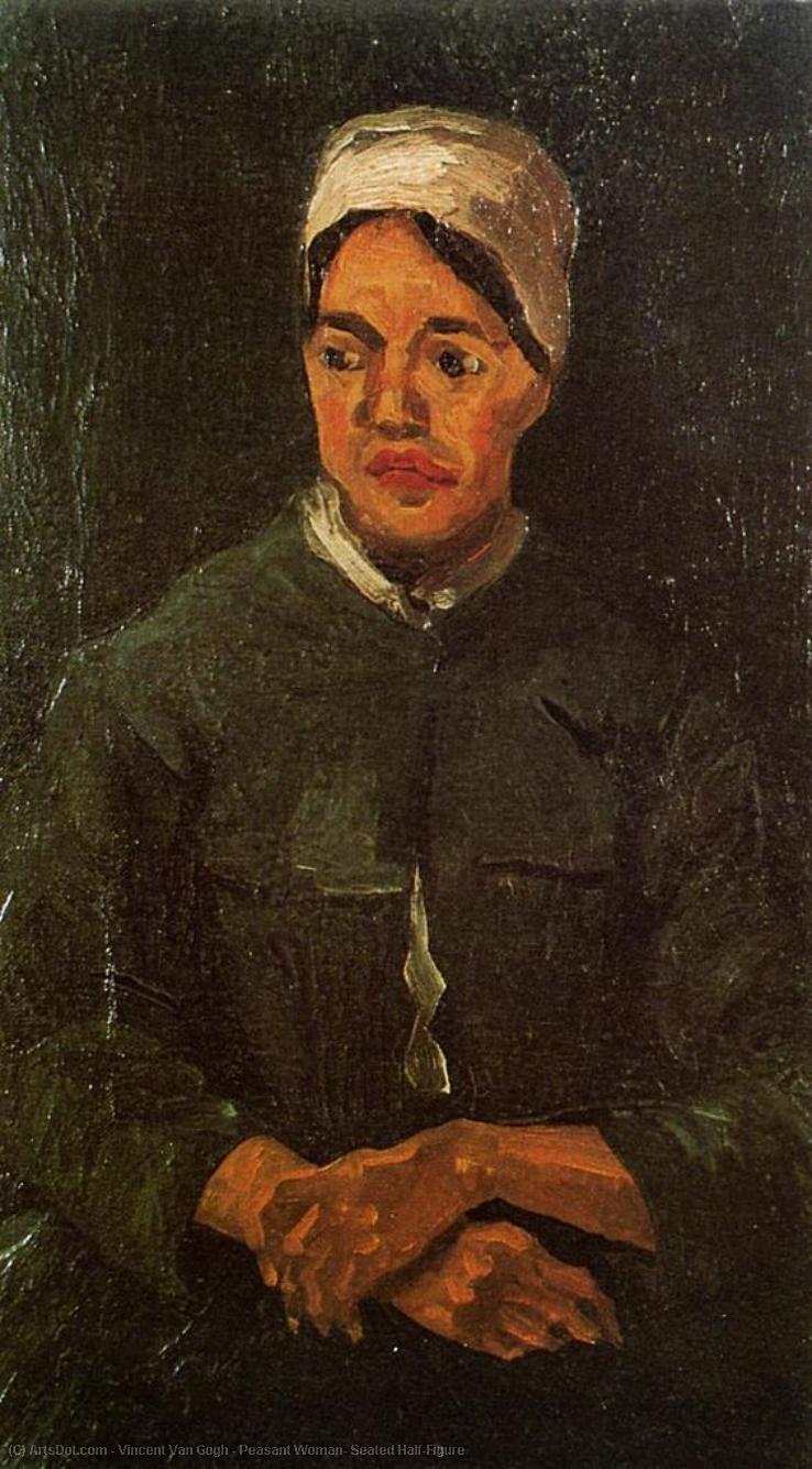 Peasant Woman, Seated Half-figure — Vincent Willem Van Gogh