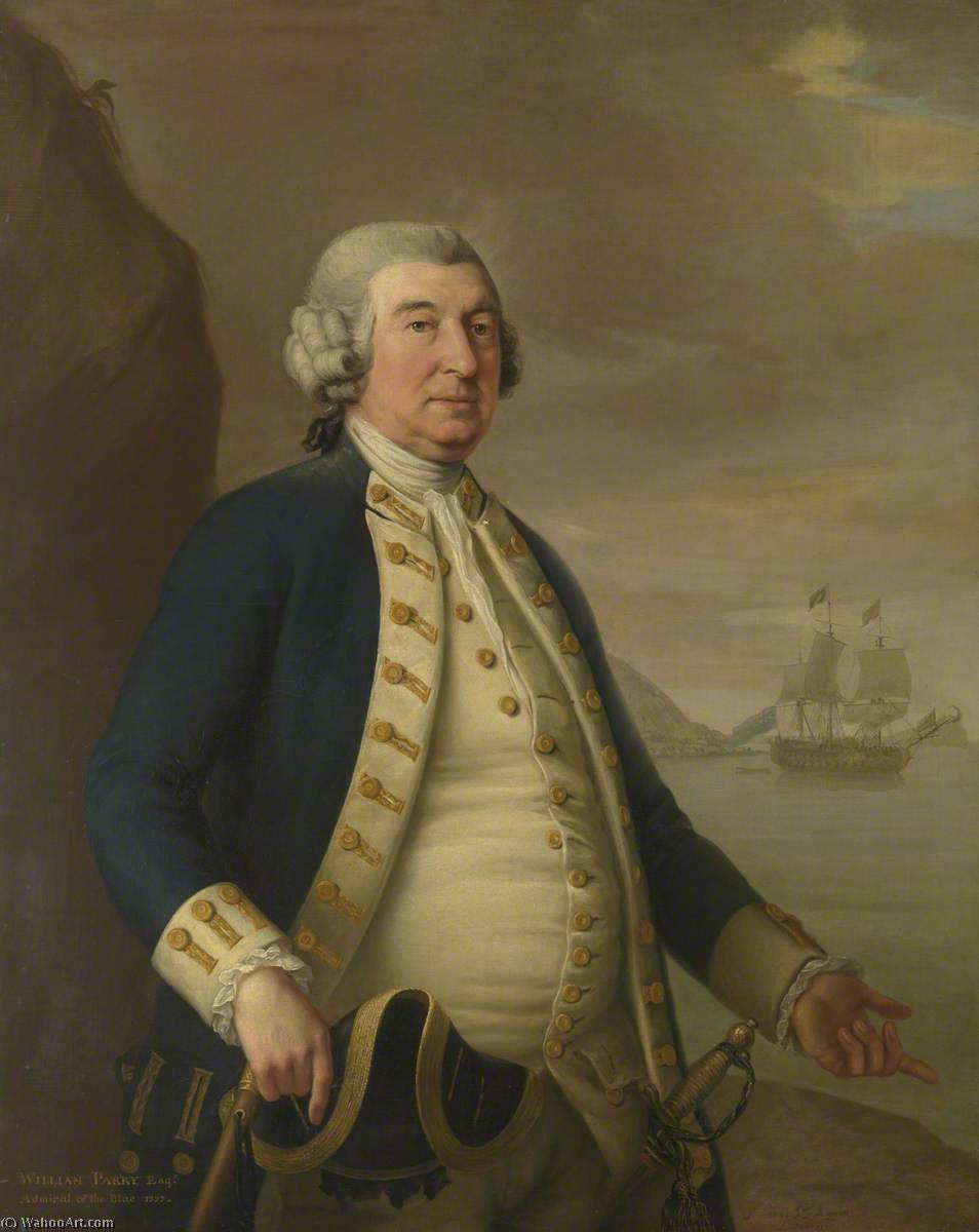Admiral William Parry (1705–1779) — John Francis Rigaud