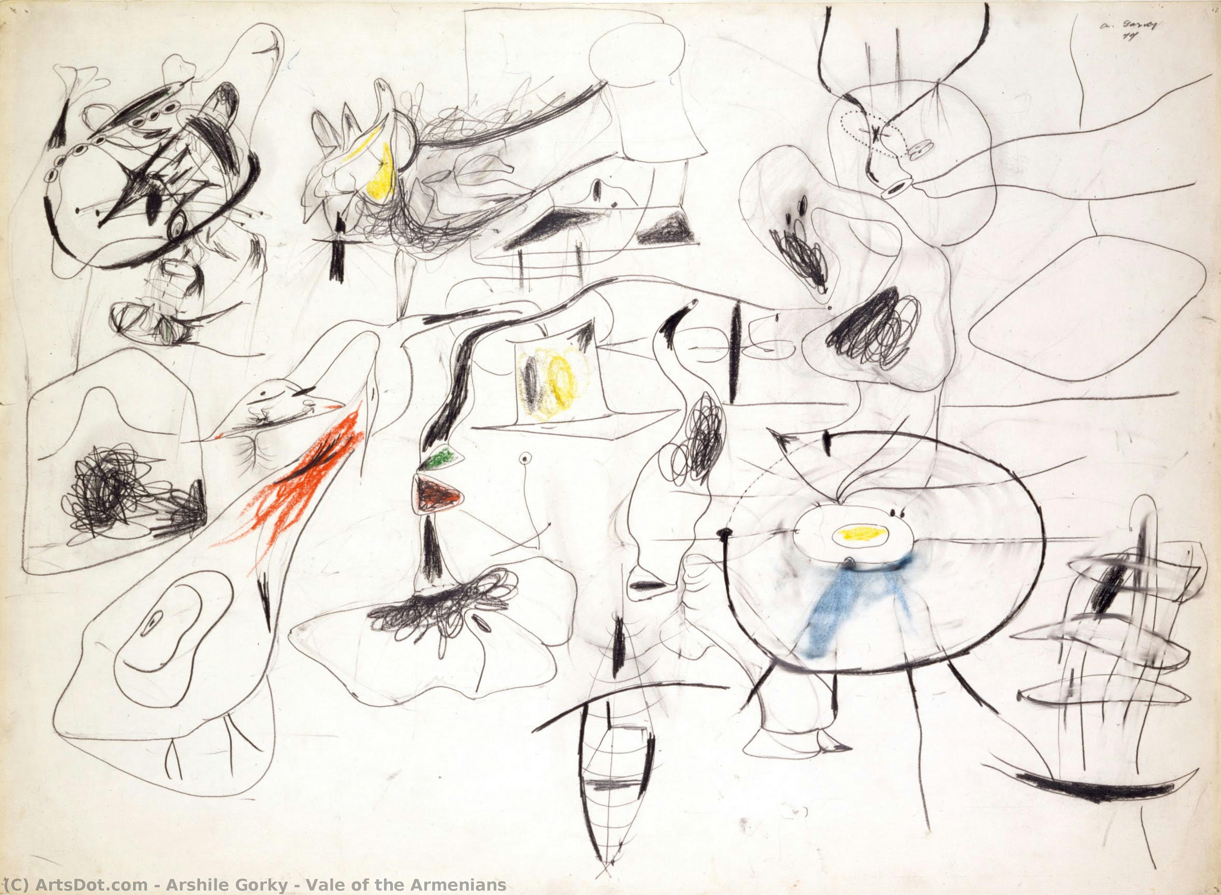 Vale Of The Armenians — Arshile Gorky