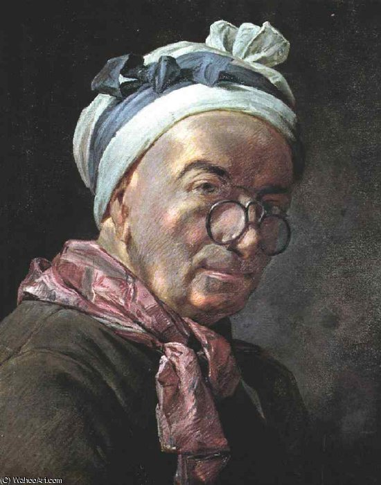 Self Portrait — Jean-baptiste-siméon Chardin