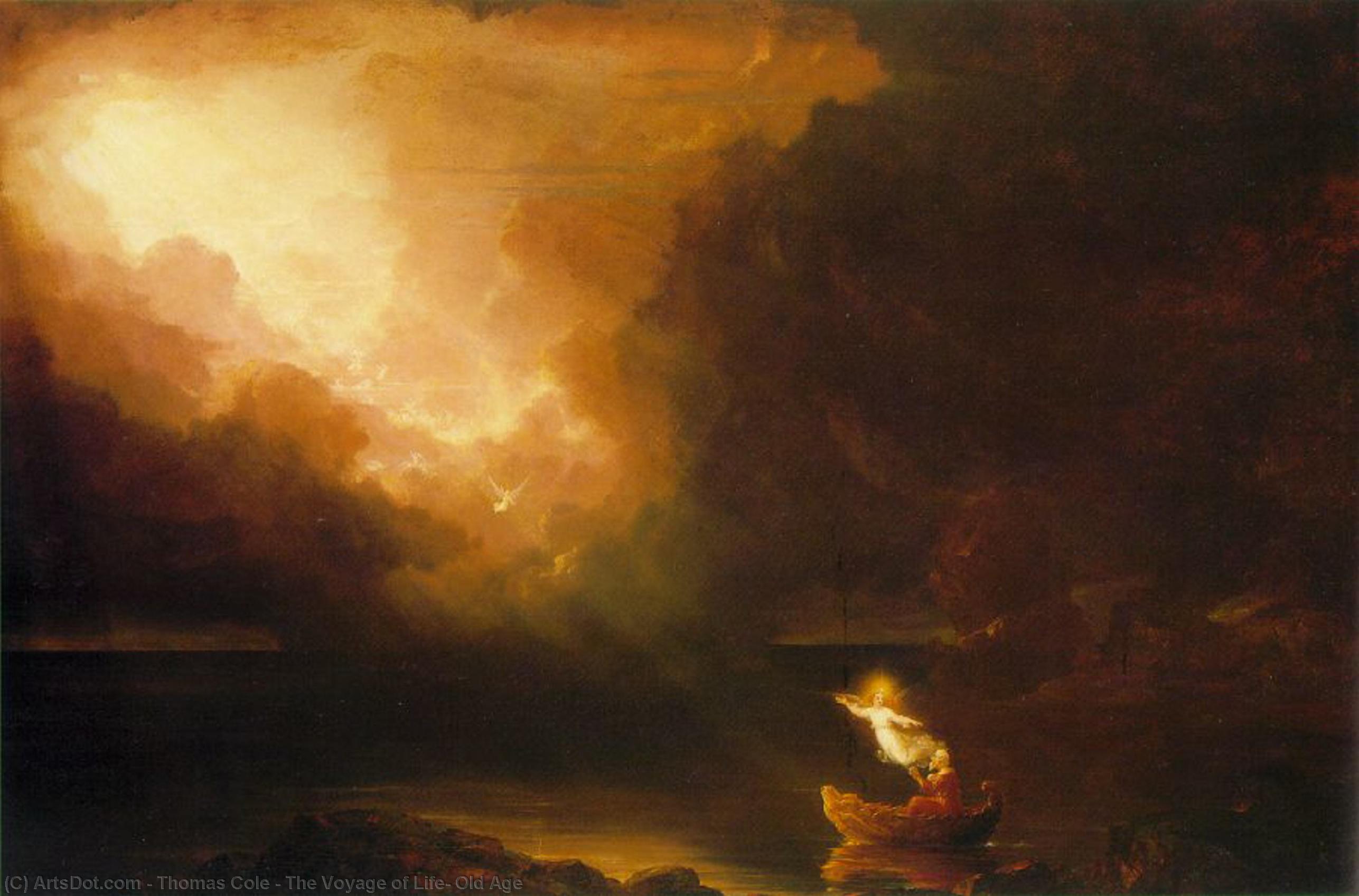 The Voyage Of Life, Old Age — Thomas Cole