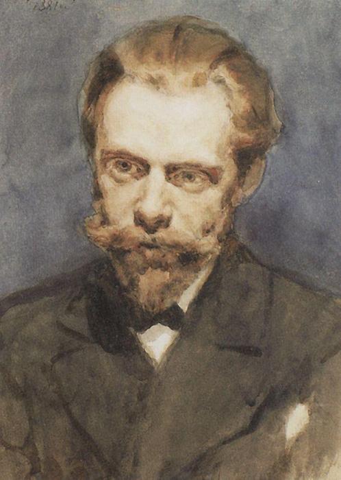 Portrait Of N. S. Matveev — Vasily Ivanovich Surikov