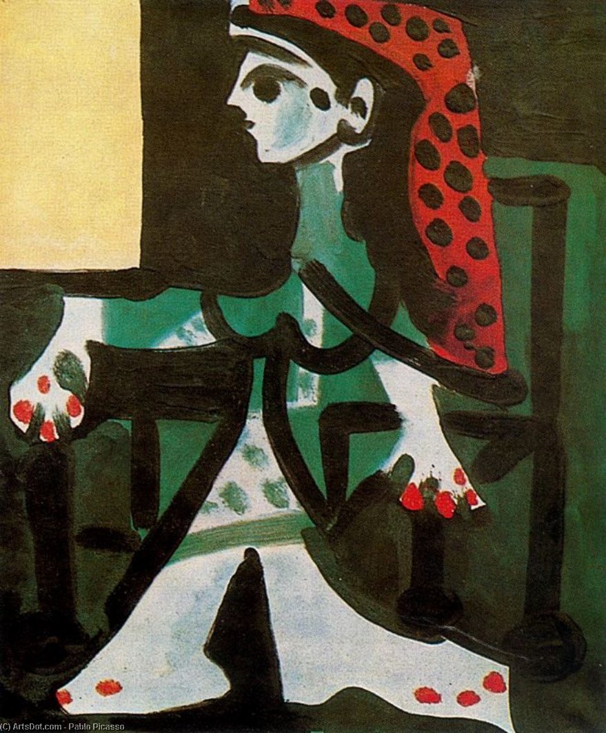 Jacqueline's Portrait (profile) 1 — Pablo Picasso
