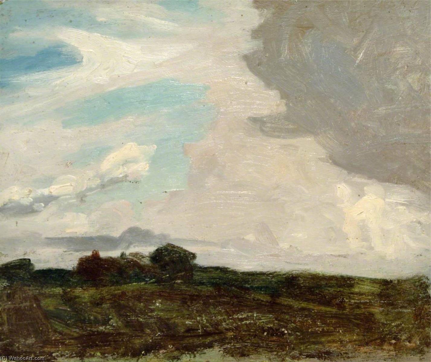 View Across Fields — Gunning King