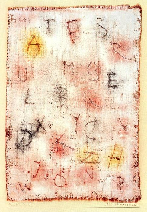 A B C For A Muralist — Paul Klee