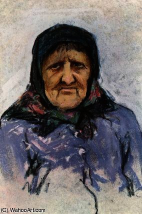 Study Of A Doukhobor Woman — Harold Copping