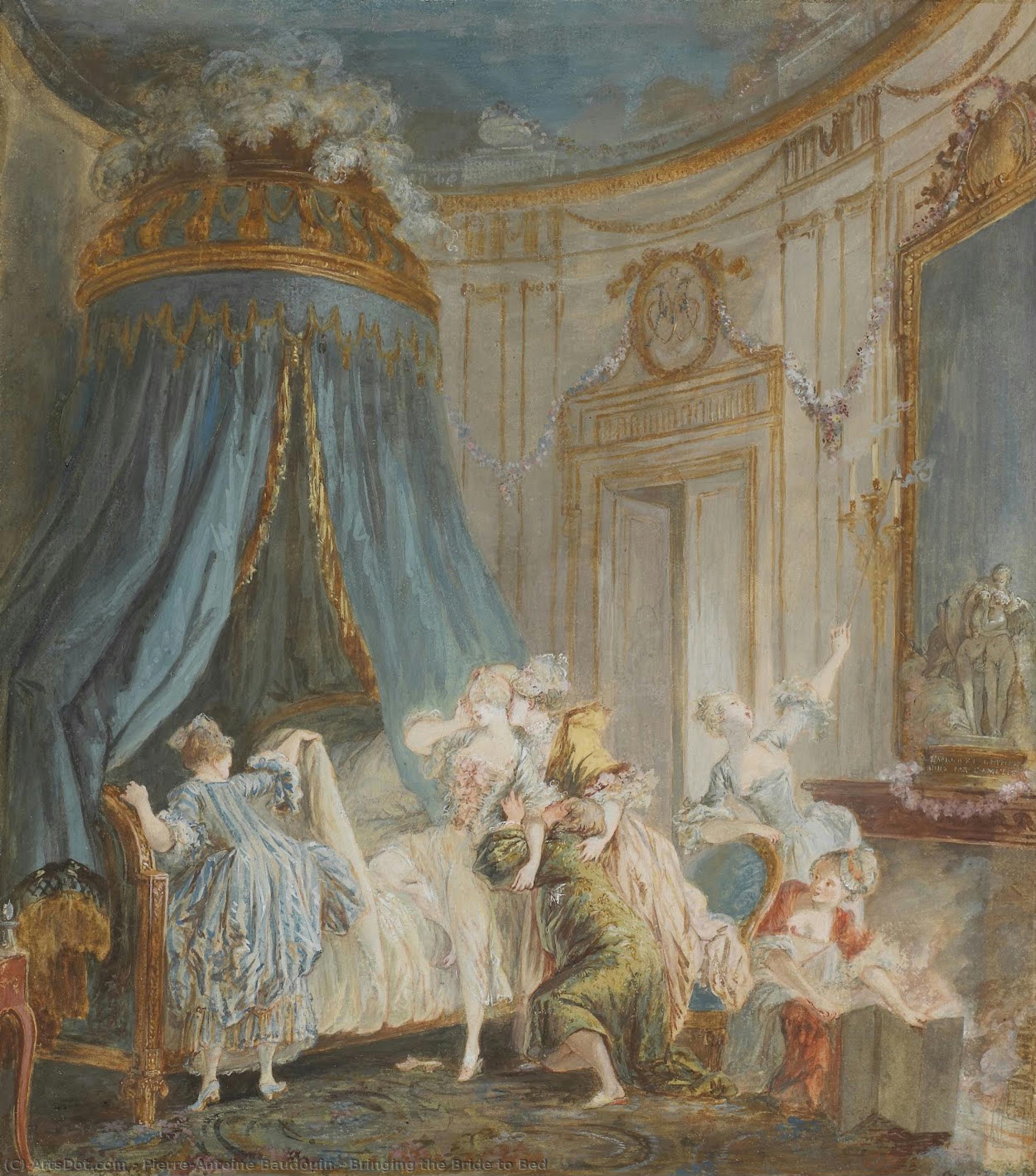 Bringing The Bride To Bed — Pierre-antoine Baudouin