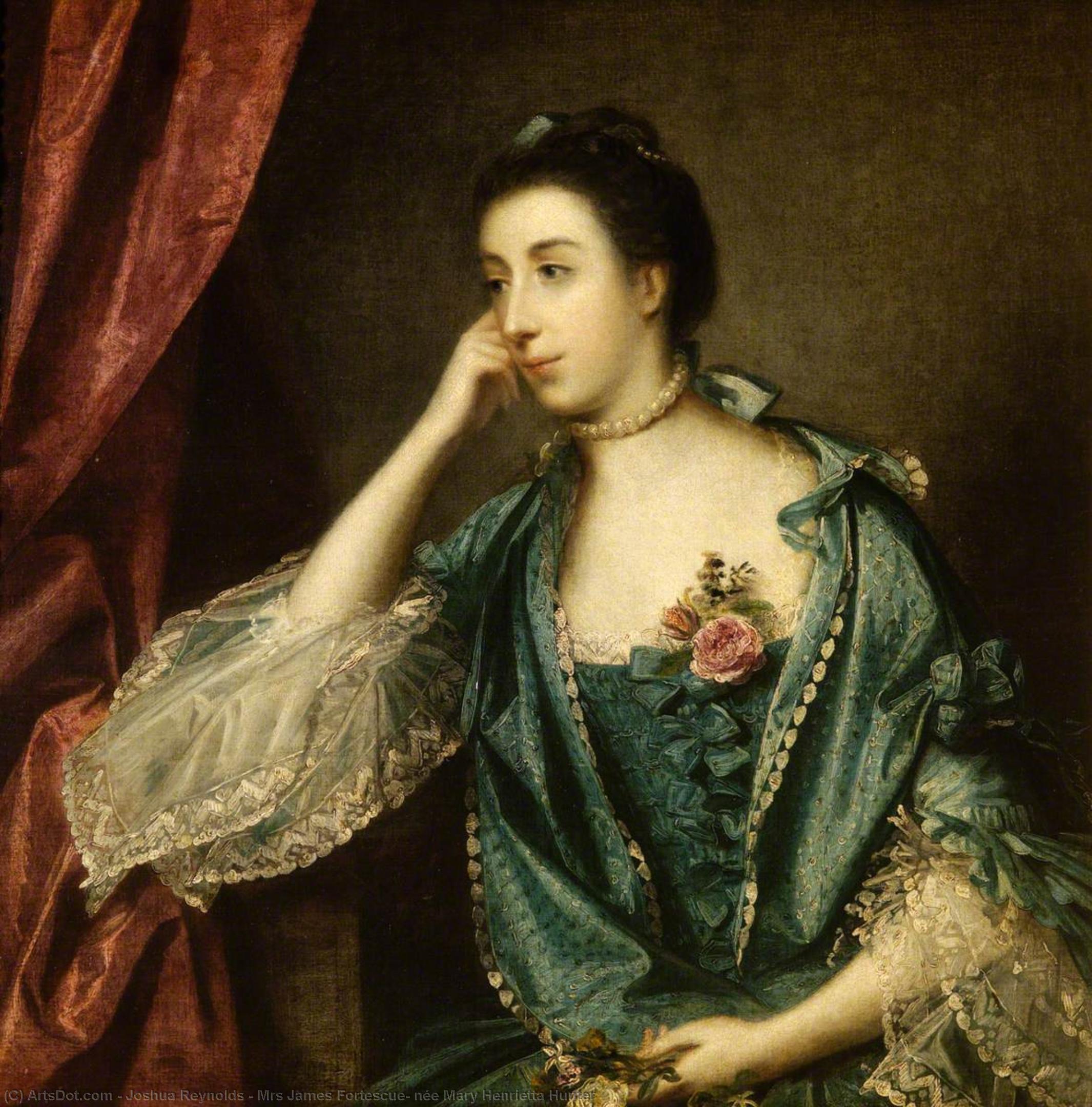 Mrs James Fortescue, Née Mary Henrietta Hunter — Sir Joshua Reynolds