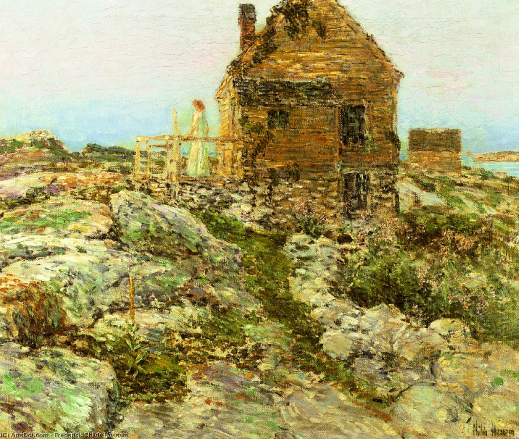 The Norwegian Cottage — Frederick Childe Hassam