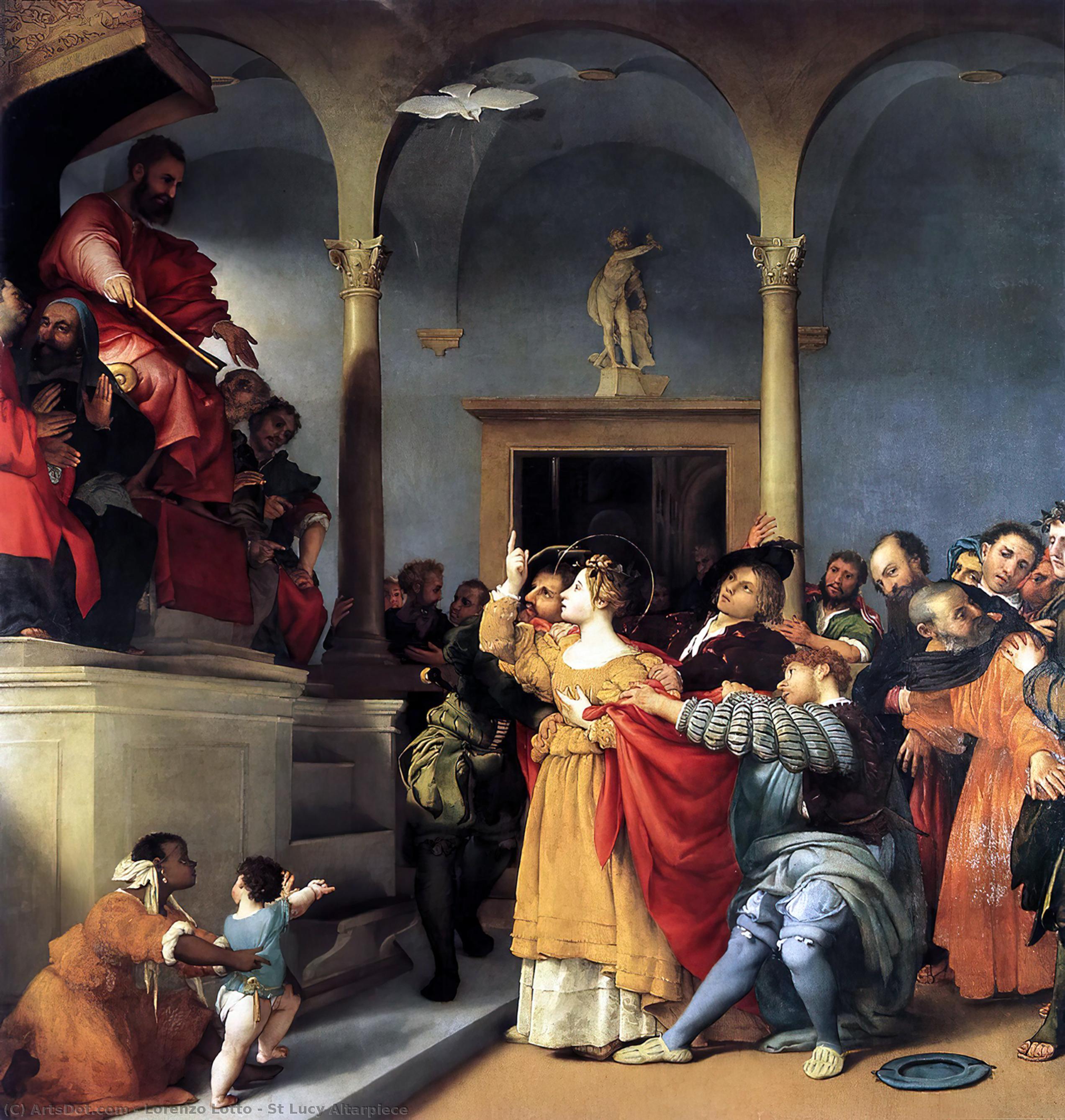 St Lucy Altarpiece — Lorenzo Lotto