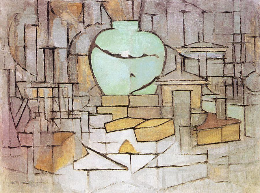 Still Life With Gingerpot 2 — Piet Mondrian