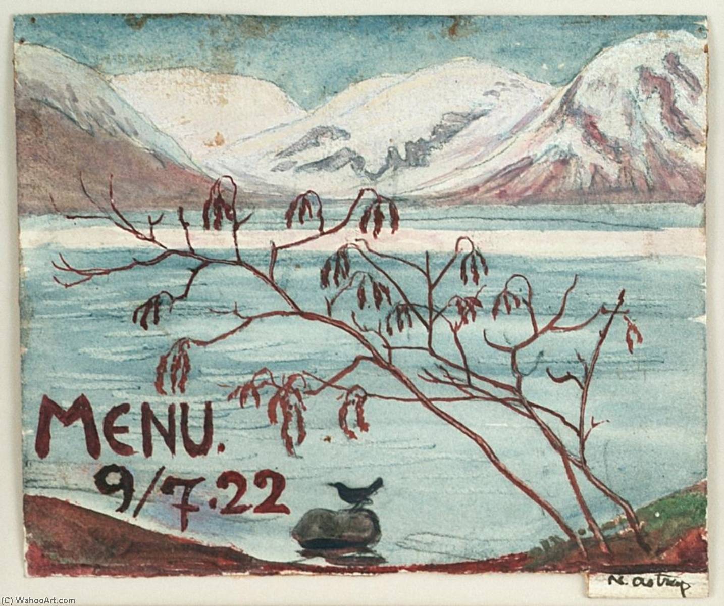 Menu 9 7.22 — Nicolai Astrup