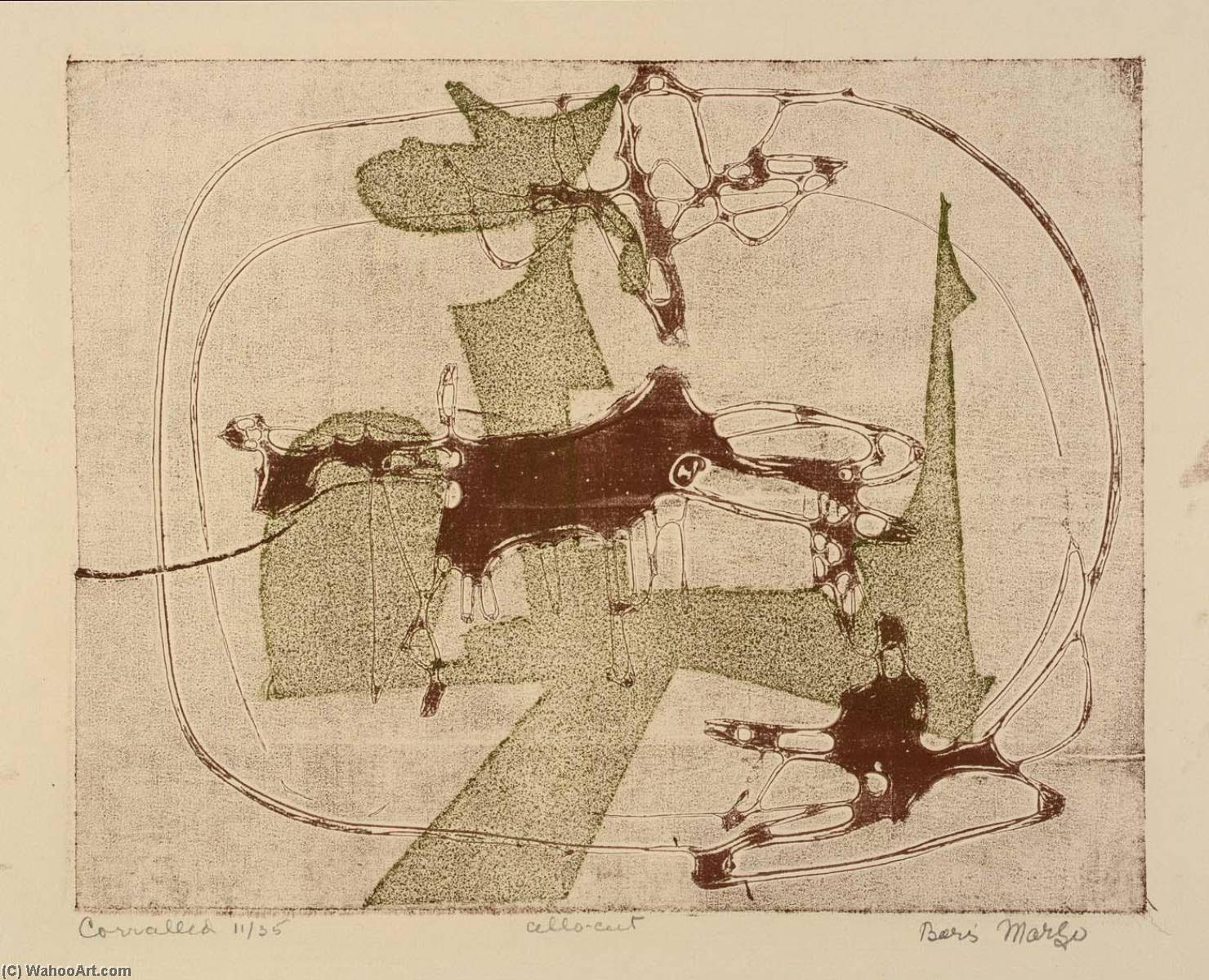 Corralled, From The Portfolio No. 1 — Boris Margo