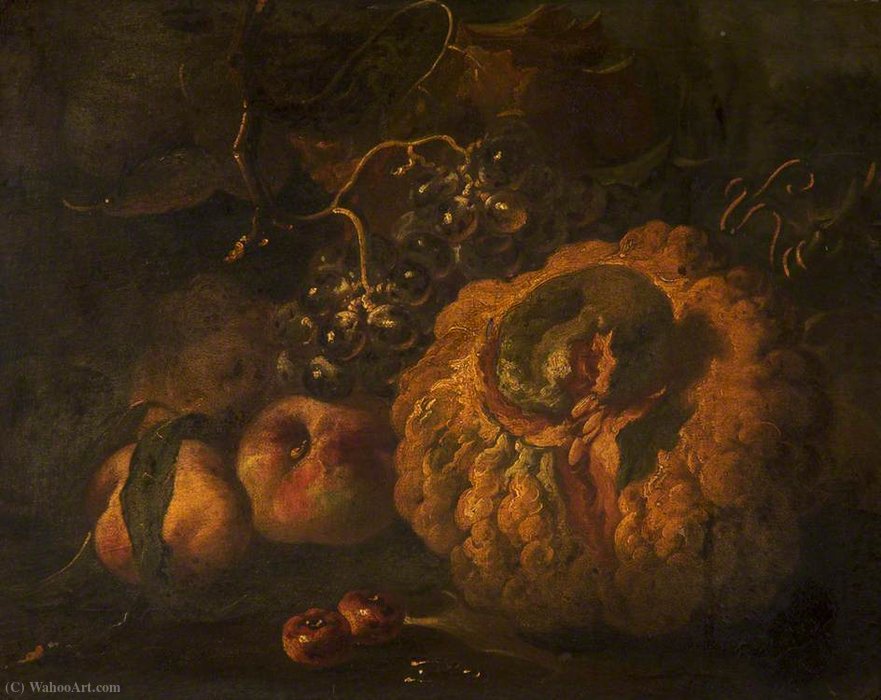A Melon And Other Fruit — Giovanni Paolo Spadino