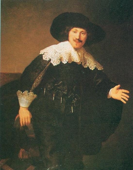 Man Standing Up — Rembrandt Van Rijn