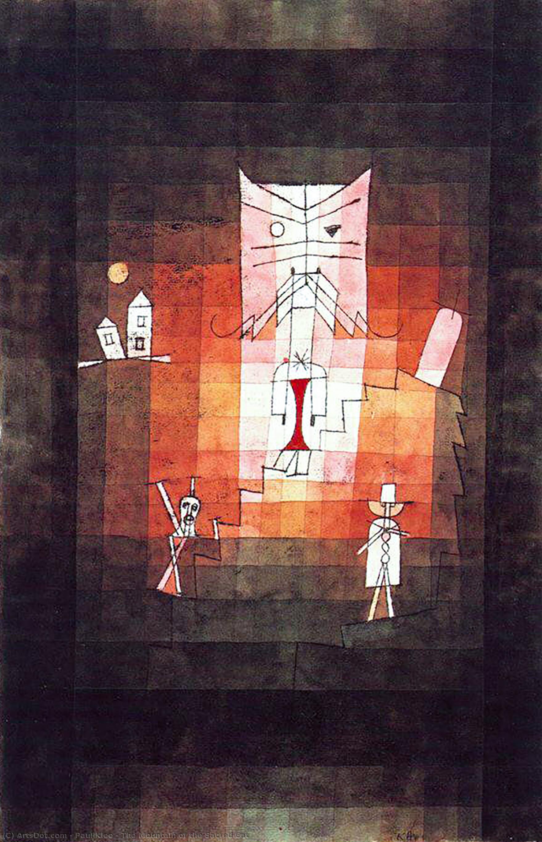 The Mountain Of The Sacred Cat — Paul Klee