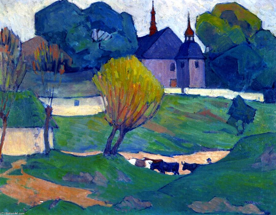 A Polish Church, Mydlow — Robert Polhill Bevan